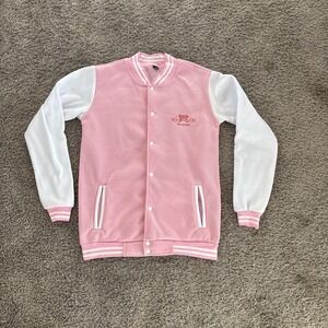 Stray Kids World Tour 2024 dominATE Pink Varsity Jacket USED‎